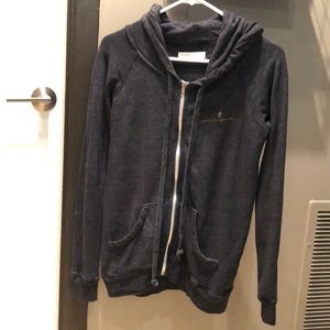 Spiritual Gangster Zip up Enlighten words - Back